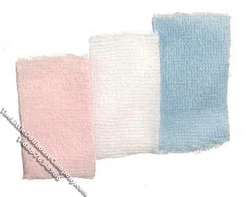 (image for) Miniature Set of 3 Bathroom Towels for Dollhouse
