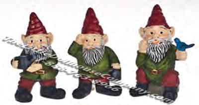 (image for) Miniature Garden Gnome for Dollhouses (1/pk)