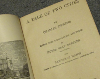 (image for) Miniature Book: A Tale of Two Cities (by Charles Dickens)