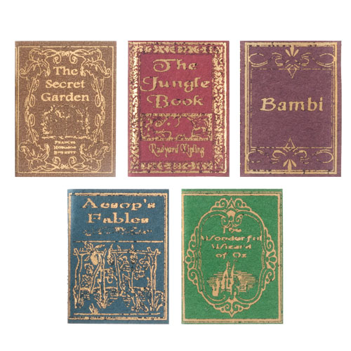 (image for) Miniature Reproduction Childrens Classics for Dollhouses