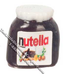 (image for) Dollhouse Scale Model Jar of Nutella Hazelnut Spread