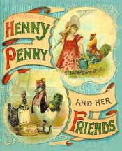 (image for) Miniature Book: 'Henny Penny and Her Friends'