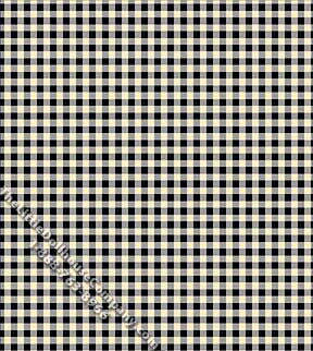 (image for) Dollhouse Scale Model Wallpaper Halloween Check Pattern