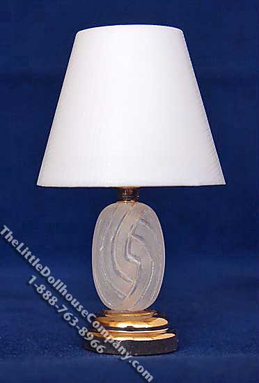 (image for) Miniature Battery Operated Park Avenue Table Lamp