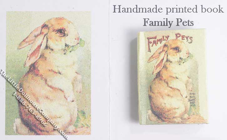 (image for) Miniature Book: 'Family Pets'