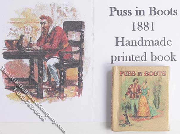 (image for) Miniature Book: 'Puss in Boots'