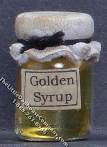 (image for) Miniature Homemade Golden Syrup in Wax Sealed Jar
