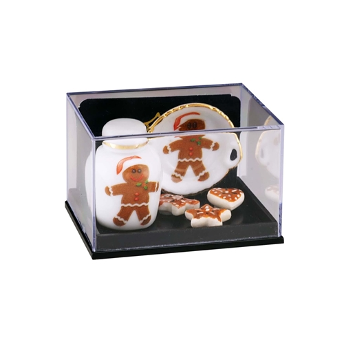 (image for) Christmas Cookies with Plate and Cookie Jar