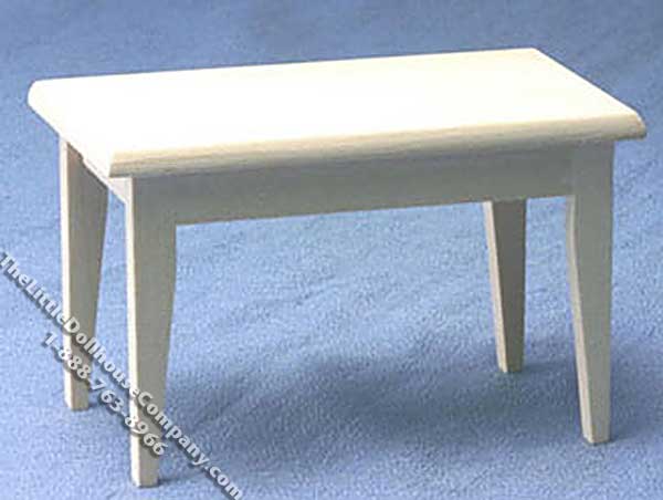 (image for) Dollhouse Scale Model Unfinished Kitchen Table