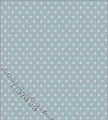 (image for) Sailboat Dots Pattern Miniature Wallpaper for Dollhouses
