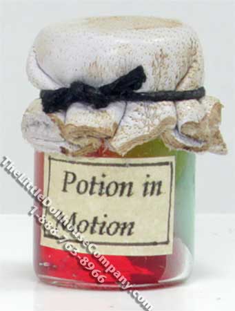 (image for) Miniature Jar of Potion in Motion Potion for Dollhouses