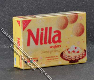 (image for) Miniature Wafers Box for Dollhouses