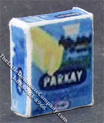 (image for) Miniature Margarine Box for Dollhouses