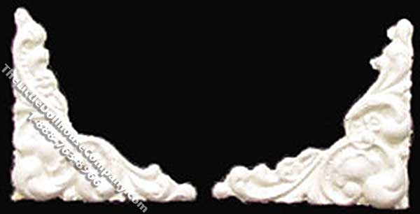 (image for) Miniature Corner Applique Set for Dollhouses