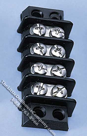 (image for) Four-Pole Terminal Block for Dollhouse Wiring