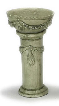 (image for) Miniature Victorian Bird Bath for Dollhouses