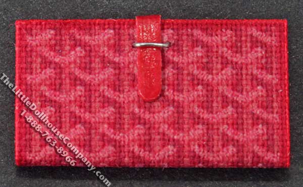 (image for) Miniature Red Purse for Dollhouses