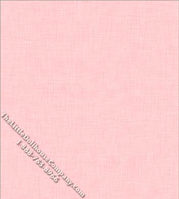 (image for) Pink Annabelle Weave Pattern Miniature Wallpaper for Dollhouses
