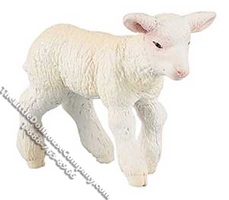 (image for) Miniature Merino Lamb for Dollhouses