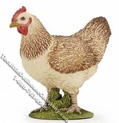 (image for) Miniature Hen for Dollhouses