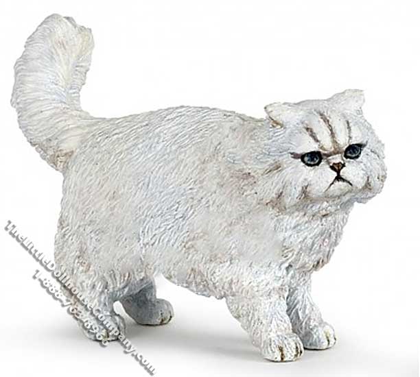(image for) Miniature Persian Cat for Dollhouses