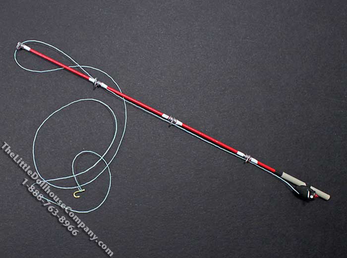 (image for) Miniature Spinning Fishing Rod for Dollhouses