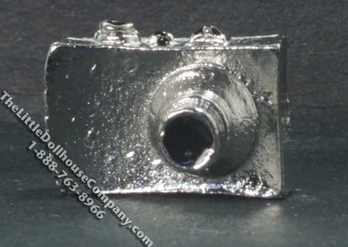 (image for) Miniature Chrome Digital Camera for Dollhouses