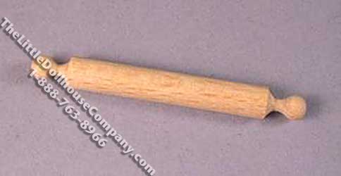 (image for) Miniature Wooden Rolling Pin for Dollhouses