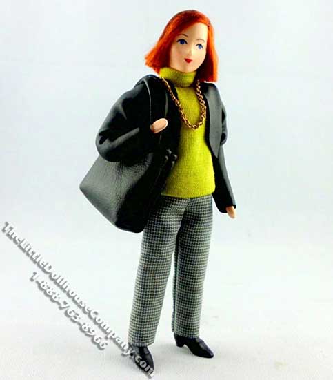 (image for) Maren Flexible Woman Doll by Erna Meyer for Dollhouses