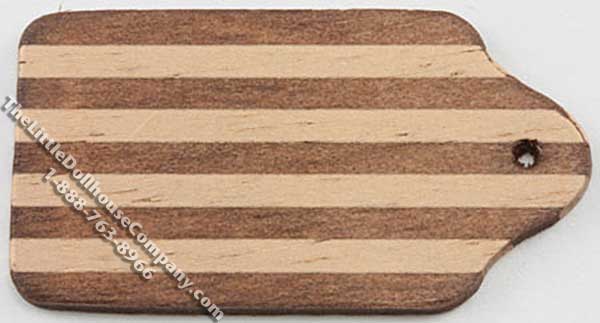 (image for) Miniature Two-Tone Cutting Board for Dollhouses
