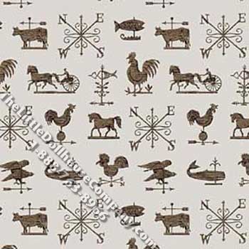 (image for) Gray Chicken Feed Pattern Miniature Wallpaper for Dollhouses