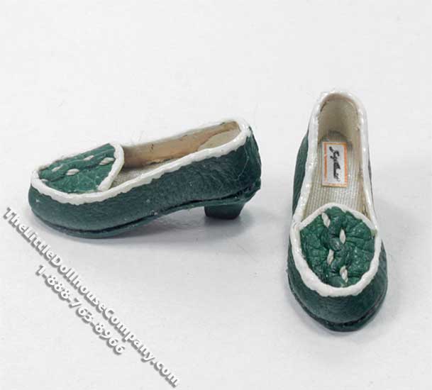 (image for) Miniature Leather Ladies Shoes by Judith Blondell for Dollhouses