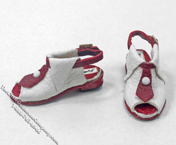 (image for) Miniature Leather Sandals by Judith Blondell