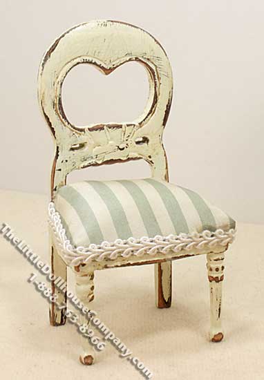 (image for) Miniature Aged Chair for Dollhouses