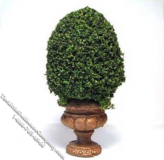 (image for) Miniature 4inch Topiary in a Round Base for Dollhouses