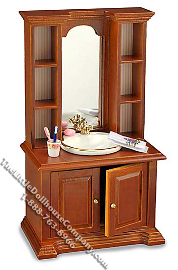 (image for) Miniature Bathroom Sink unit for Dollhouses