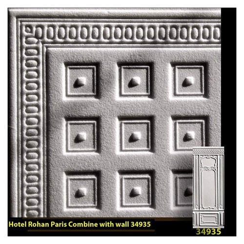 (image for) Miniature Embossed Ceiling Panel for Dollhouses