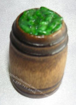 (image for) Miniature Pickle Barrel-Aged For Dollhouses
