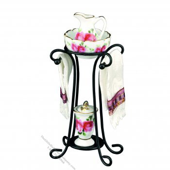 (image for) Miniature Wash Set Rose For Dollhouses