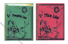 (image for) Miniature Reproduction Naughty & Nice For Dollhouses