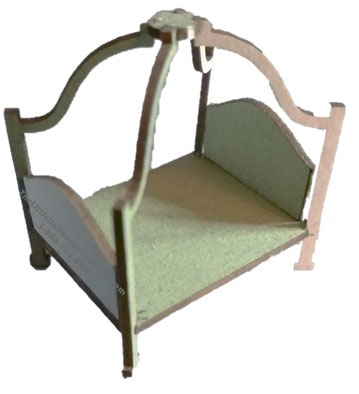 (image for) 1/4" Scale Canopied Bed Kit
