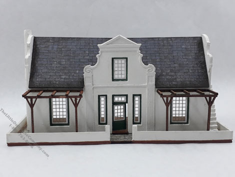 (image for) 1/144" Scale Cape Dutch Manor House Kit
