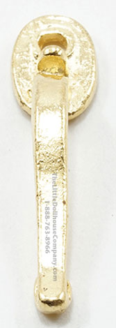 (image for) Miniature Brass Door Handle For Dollhouses
