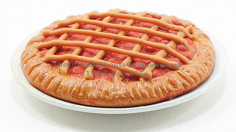 (image for) Miniature Cherry Pie For Dollhouses