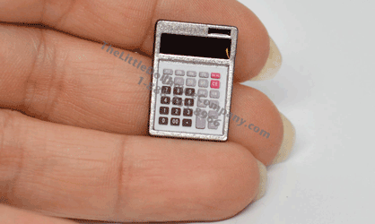 (image for) Miniature Calculator For Dollhouses