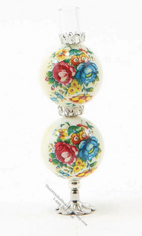 (image for) Miniature Gone With The Wind Lamp For Dollhouses