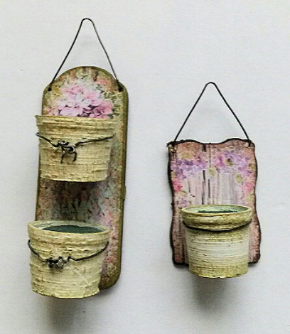 (image for) Miniature Vintage Plant Holders Kit