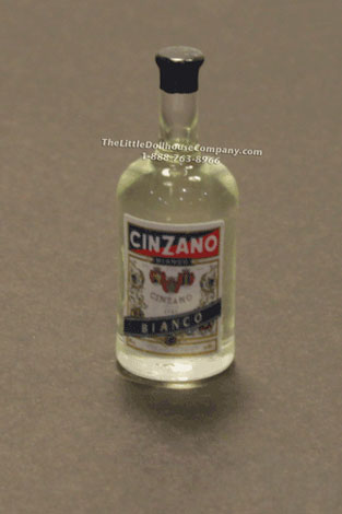 (image for) Dollhouse Scale Model Replica Cinzano-Bianco Vermouth
