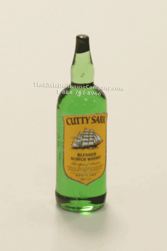 (image for) Dollhouse Scale Model Replica Cutty Sark Whisky
