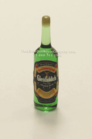 (image for) Dollhouse Scale Model Replica Glenfiddich Scotch whisky